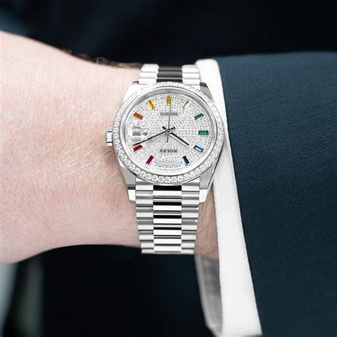 rolex date 18k|rolex day date chart.